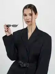 Угольный солнцезащитные женские очки