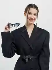 Зеленый солнцезащитные женские очки
