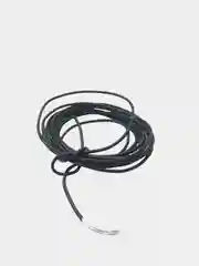 Черный провод 20AWG луженая медь в силиконовой изоляции, 1*0.5мм2, отрезок 2 метра