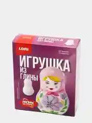 Набор для детского творчества. Игрушка из глины Матрешка. Lori