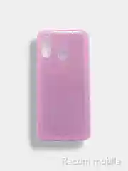 Лавандовый чехол блестящий Samsung Galaxy A21S накладка c блёстками