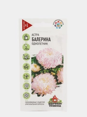 Семена цветов "Астра Балерина"