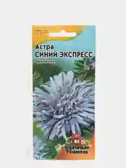 Астра "Синий экспресс", семена, цветы
