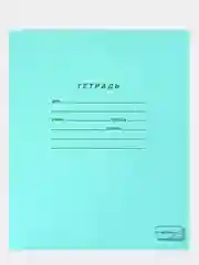 Тетрадь 12 листов, клетка, линейка, косая линейка, зелёная обложка, 5, 10, 15 штук