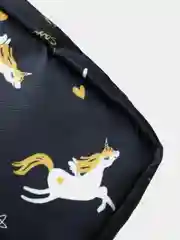 Индиго косметичка Flamingo, Lime