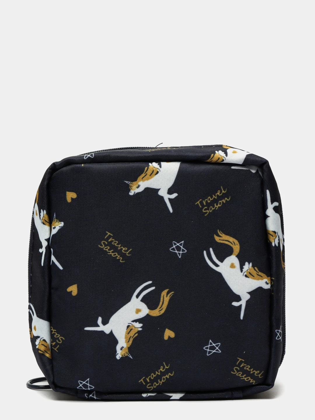 Индиго косметичка Flamingo, Lime