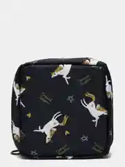 Индиго косметичка Flamingo, Lime