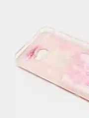 Вишнёвый чехол переливашка Samsung J4 Plus