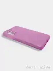 Лавандовый чехол блестящий для Samsung Galaxy S21FE, накладка c блёстками для Самсунг S21 FE