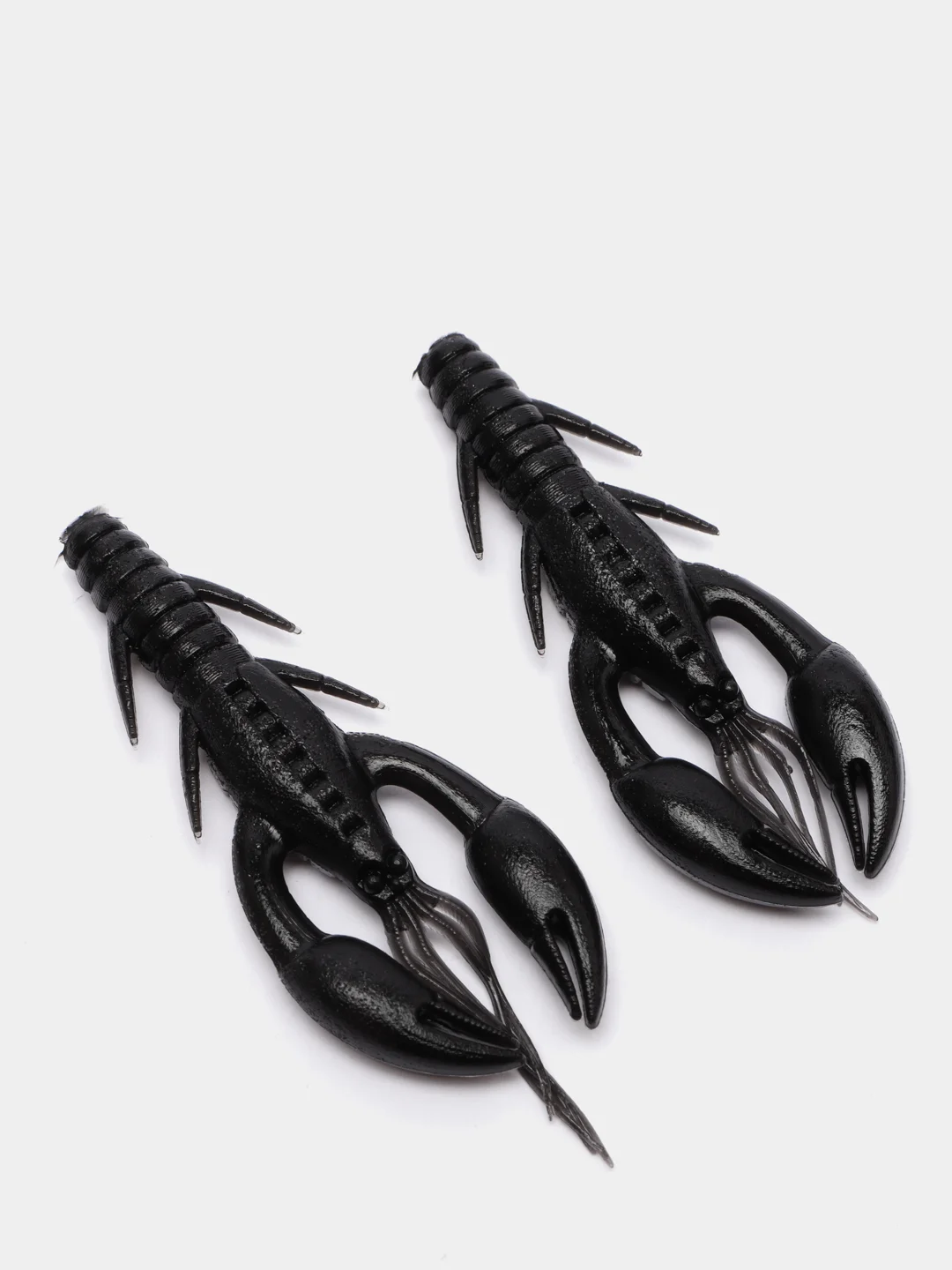 Черный силиконовая приманка RAF, Dolive Craw (Рачок) 2.0, 50 mm, 8 шт
