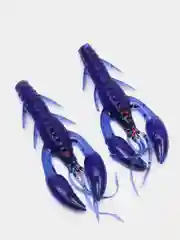 Темно-синий силиконовая приманка RAF, Dolive Craw (Рачок) 2.0, 50 mm, 8 шт