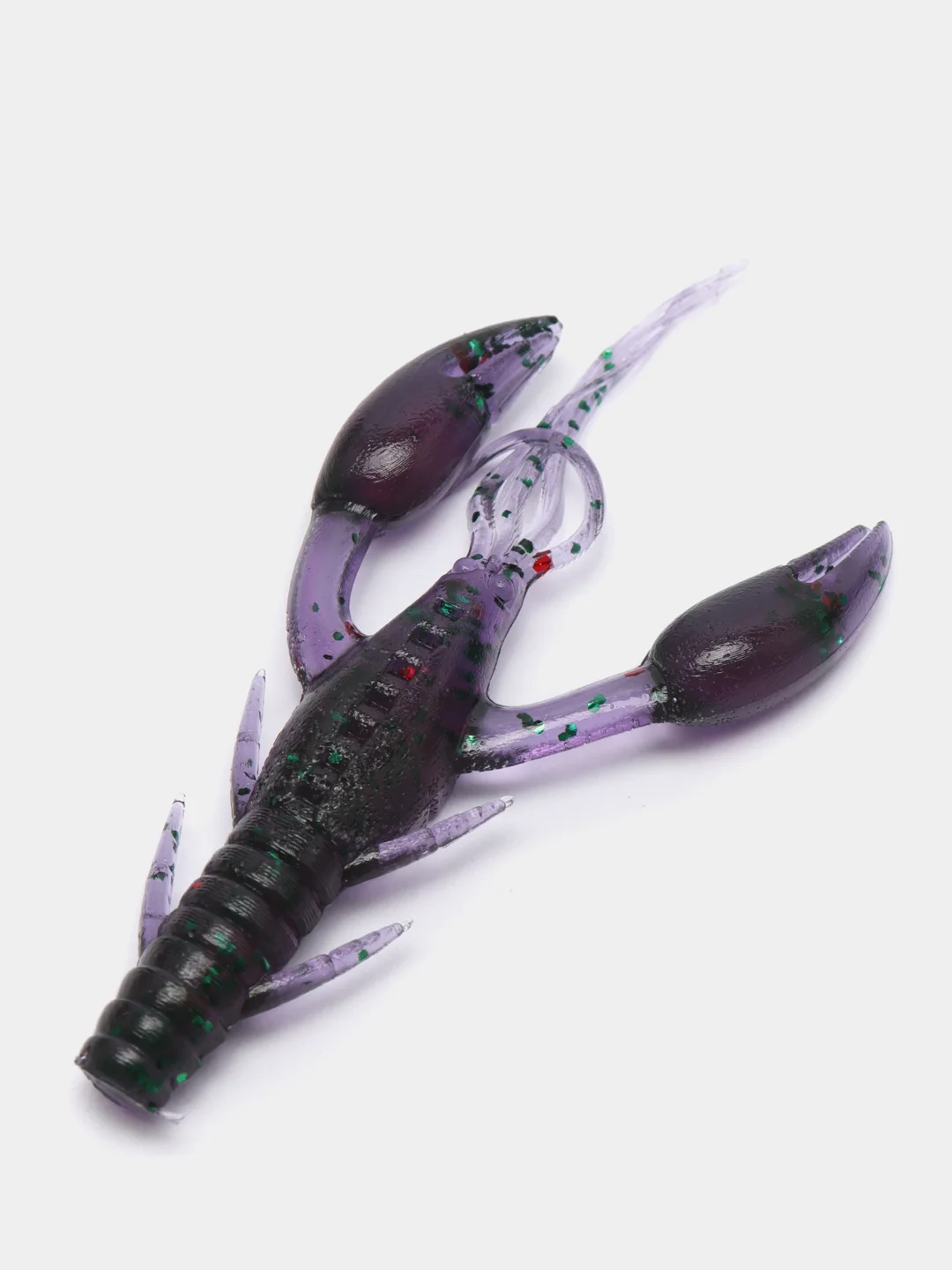 Фиолетовый силиконовая приманка RAF, Dolive Craw (Рачок) 2.0, 50 mm, 8 шт