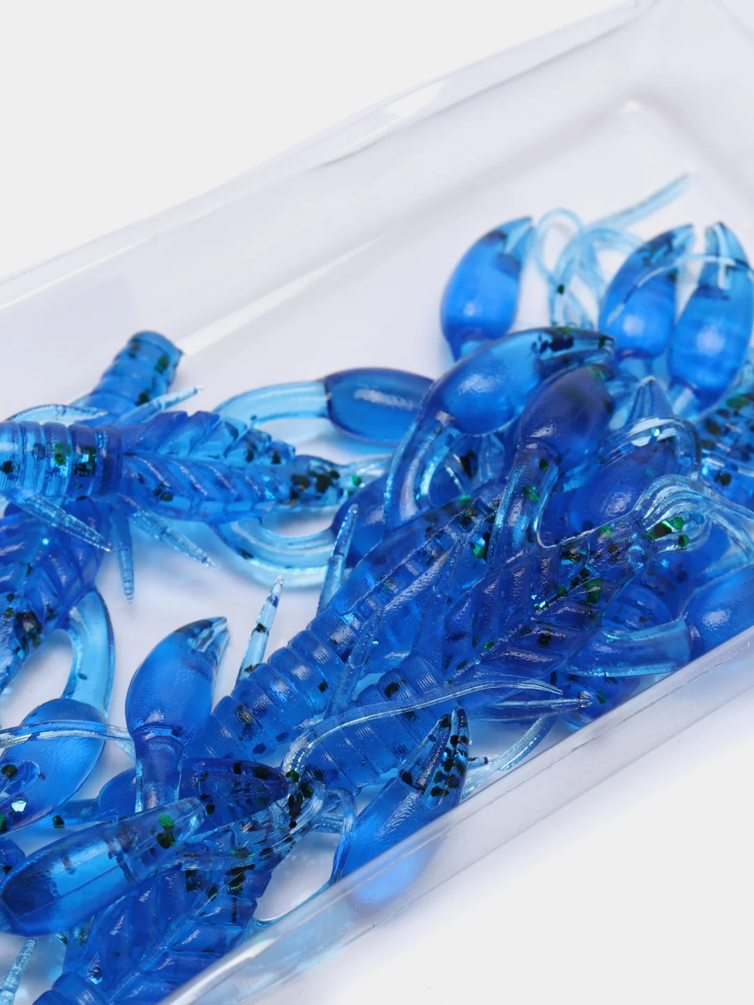 Синий силиконовая приманка RAF, Dolive Craw (Рачок) 2.0, 50 mm, 8 шт