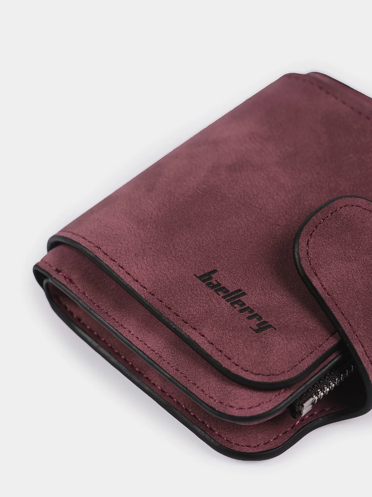 Женский кошелек Baellery mini из замшевой экокожи, 10 цветов