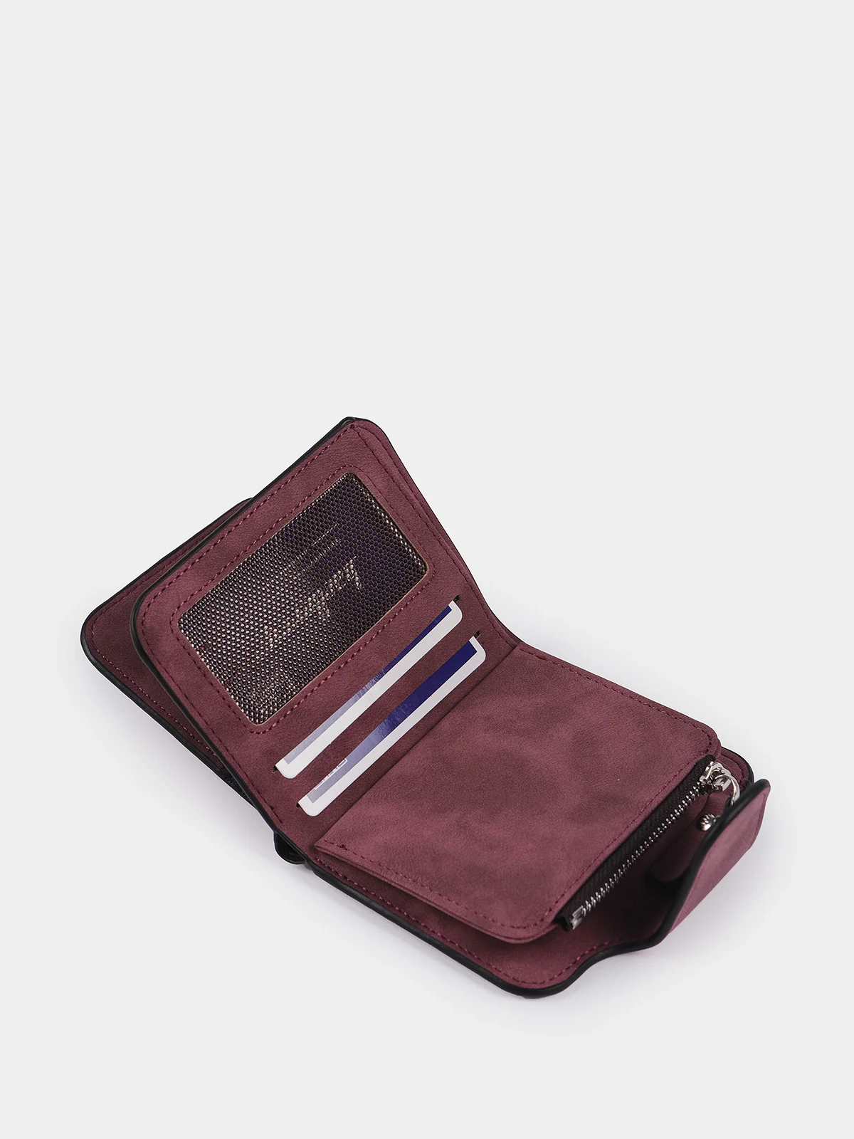 Женский кошелек Baellery mini из замшевой экокожи, 10 цветов