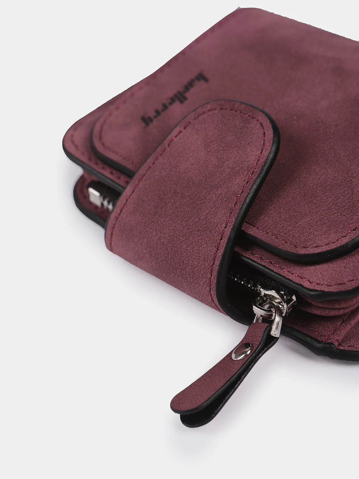 Женский кошелек Baellery mini из замшевой экокожи, 10 цветов