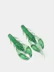 Лесной зеленый силиконовая приманка RAF, Dolive Craw (Рачок) 2.0, 50 mm, 8 шт