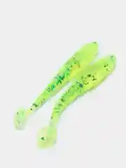 Лайм силиконовые приманки RAF, Sw. Tioga 2.0, 50 mm, 10 штук, виброхвост