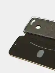 Золотой чехол книжка HUAWEI HONOR 9 LITE