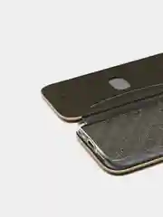 Золотой чехол книжка HUAWEI HONOR 9 LITE
