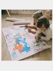 Раскраска с заданиями для детей, 69 х 100 см