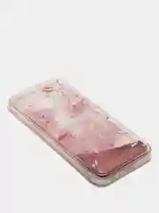 Розовый чехол - переливашка Samsung J6 Plus / J6+