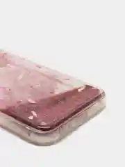 Розовый чехол - переливашка Samsung J6 Plus / J6+