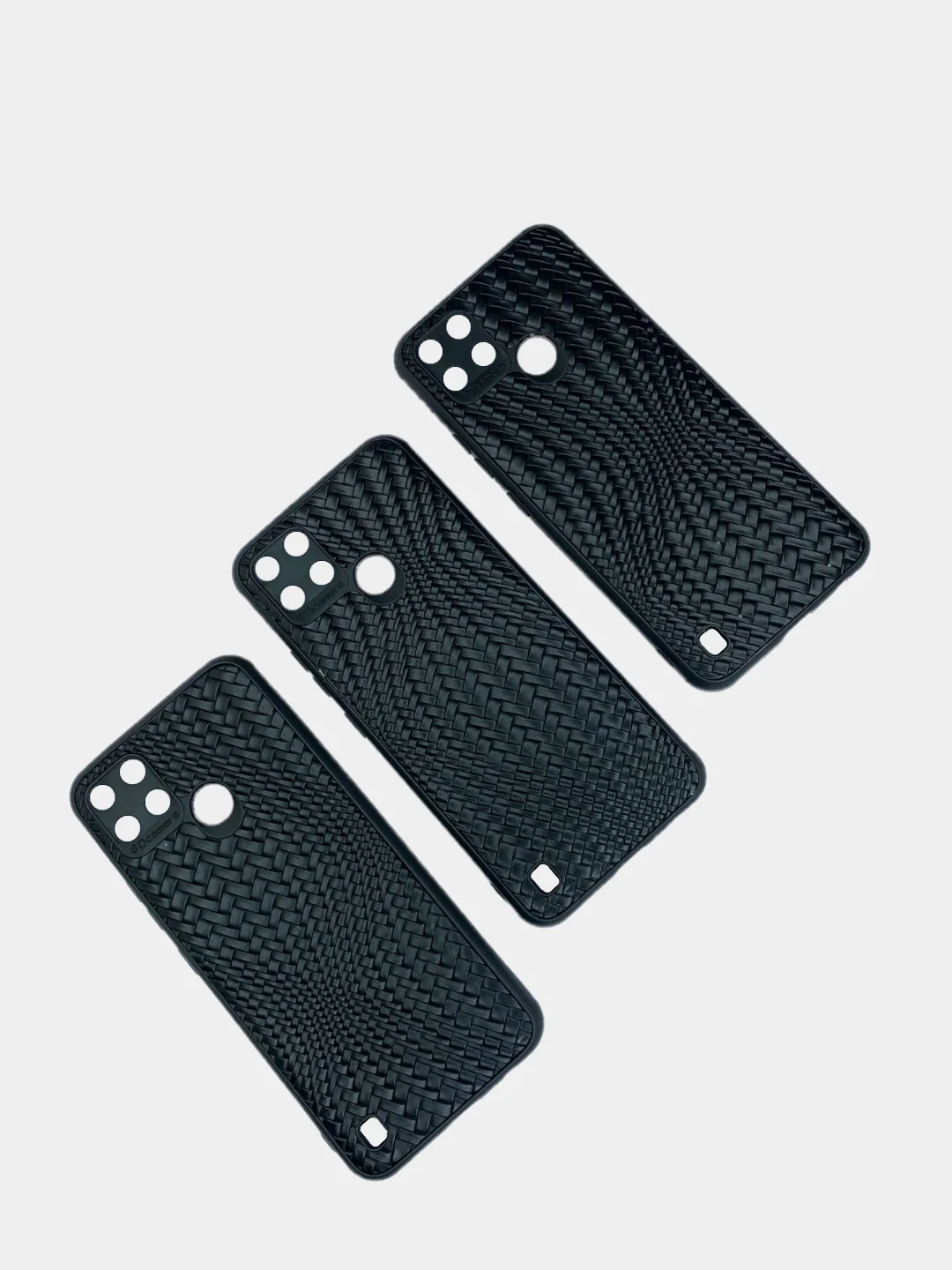Угольный чехол Realme C21Y, Realme C25Y Реалми С21У / С25У черный, силиконовый, под кожу