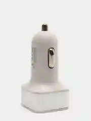Серебряный зарядное устройство автомобильное, 2 порта USB