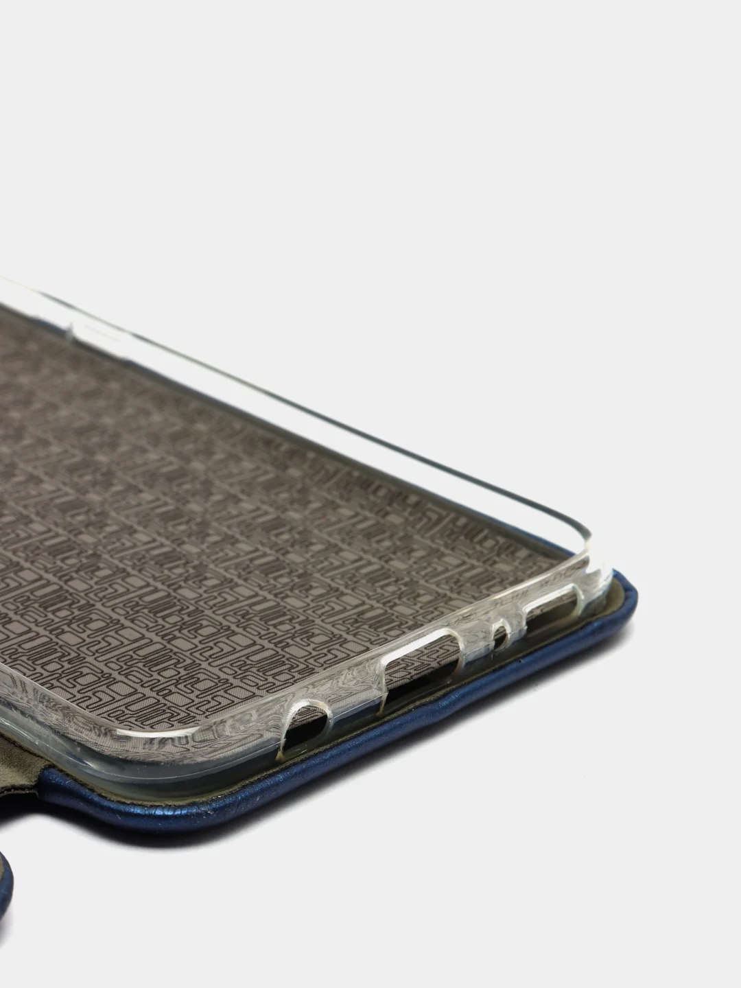 Синий чехол книжка Samsung A70