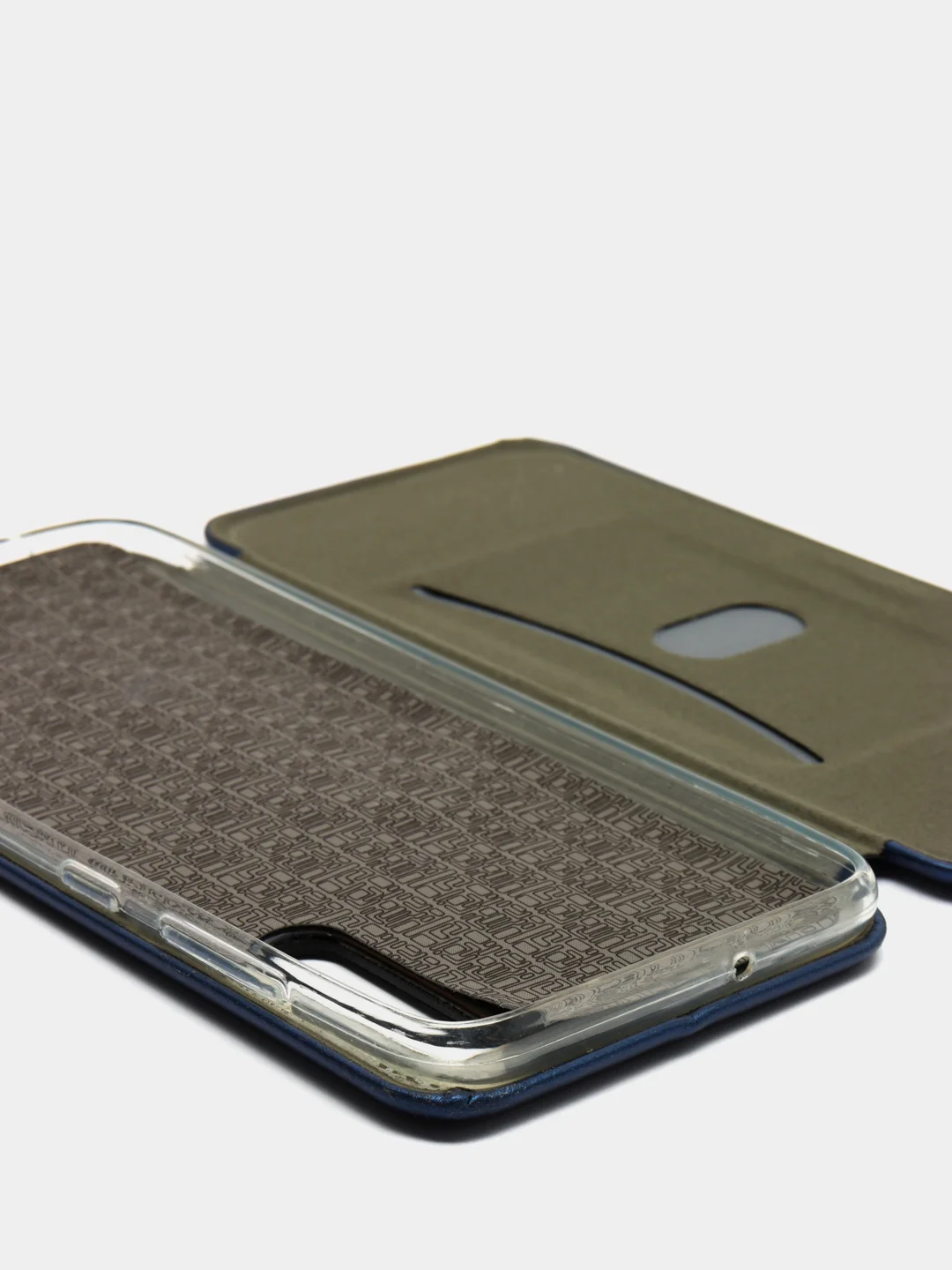 Синий чехол книжка Samsung A70
