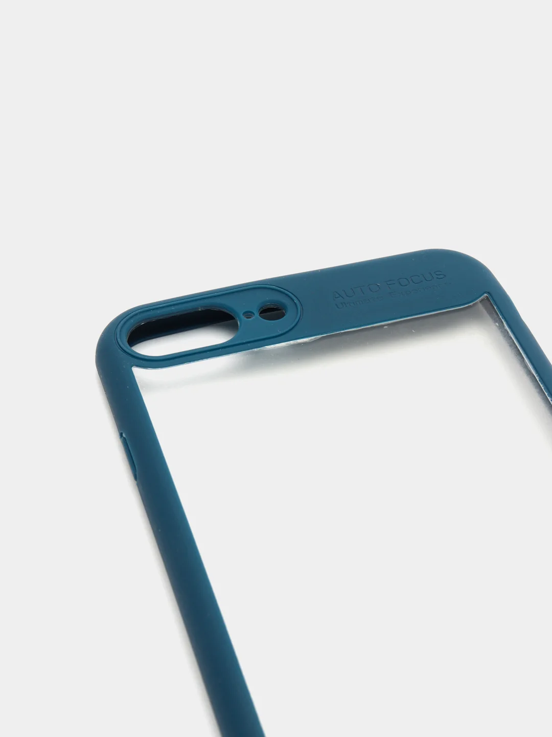 Синий iphone 7 / 8/SE 2020, 7 Plus / 8 Plus, 6/6s, 6 Plus / 6s Plus чехол пластиковый прозрачный