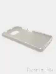 Серебряный чехол блестящий Xiaomi Poco X3 NFC, Poco X3 Pro, накладка c блёстками