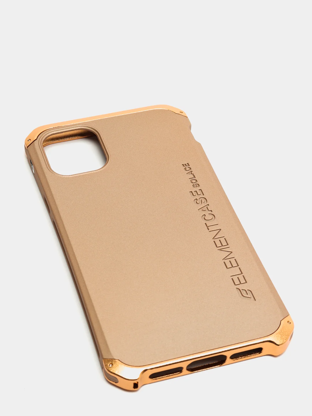 Золотой element Case Solace противоударный чехол для iPhone 11 металл