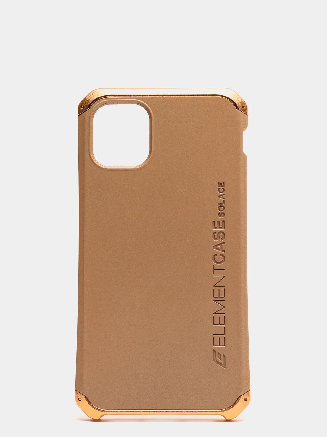 Золотой element Case Solace противоударный чехол для iPhone 11 металл