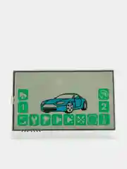 LCD дисплей для брелока автосигнализации подходит на Starline A92, A94  (на шлейфе 2шт)