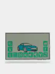 LCD дисплей для брелока автосигнализации подходит на Starline A92, A94  (на шлейфе 2шт)