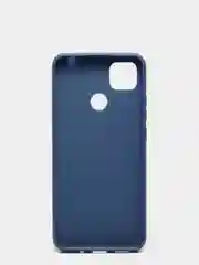 Синий чехол для Xiaomi Redmi 9C, с защитой камеры, силиконовый