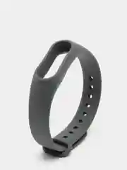 Серый силиконовый ремешок Xiaomi Mi Band 2