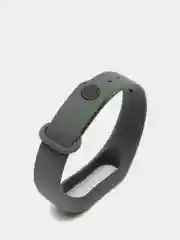 Серый силиконовый ремешок Xiaomi Mi Band 2