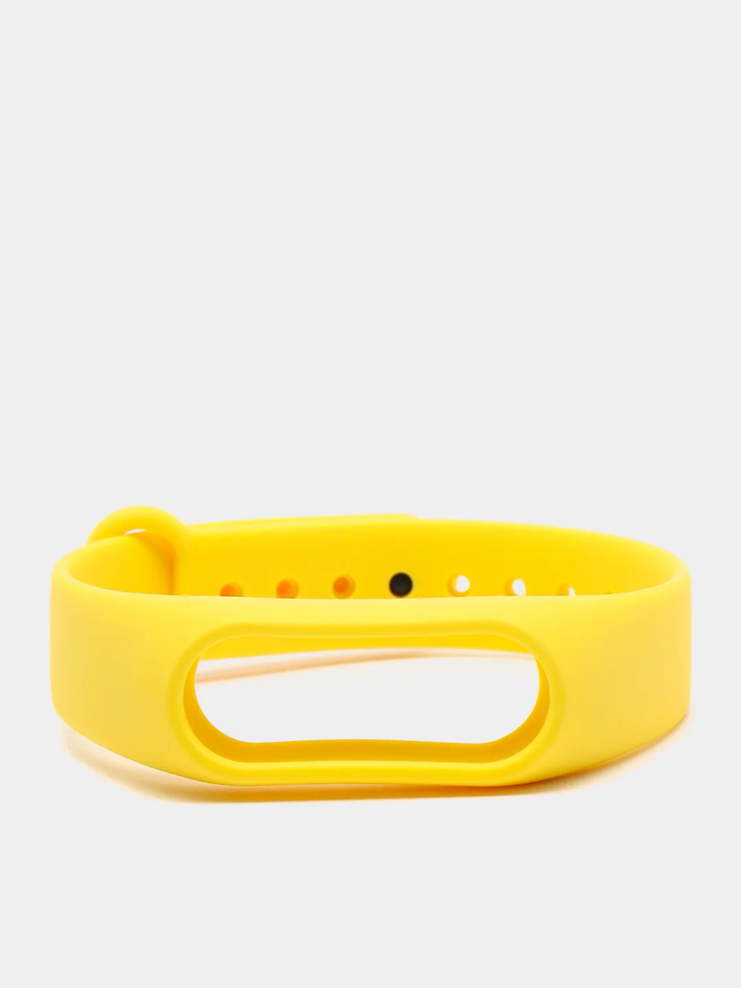 Желтый силиконовый ремешок Xiaomi Mi Band 2