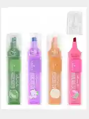 Набор текстовых маркеров ароматизированных, Lorex rich fruit Pastel, 1-3,5 мм, скошенный