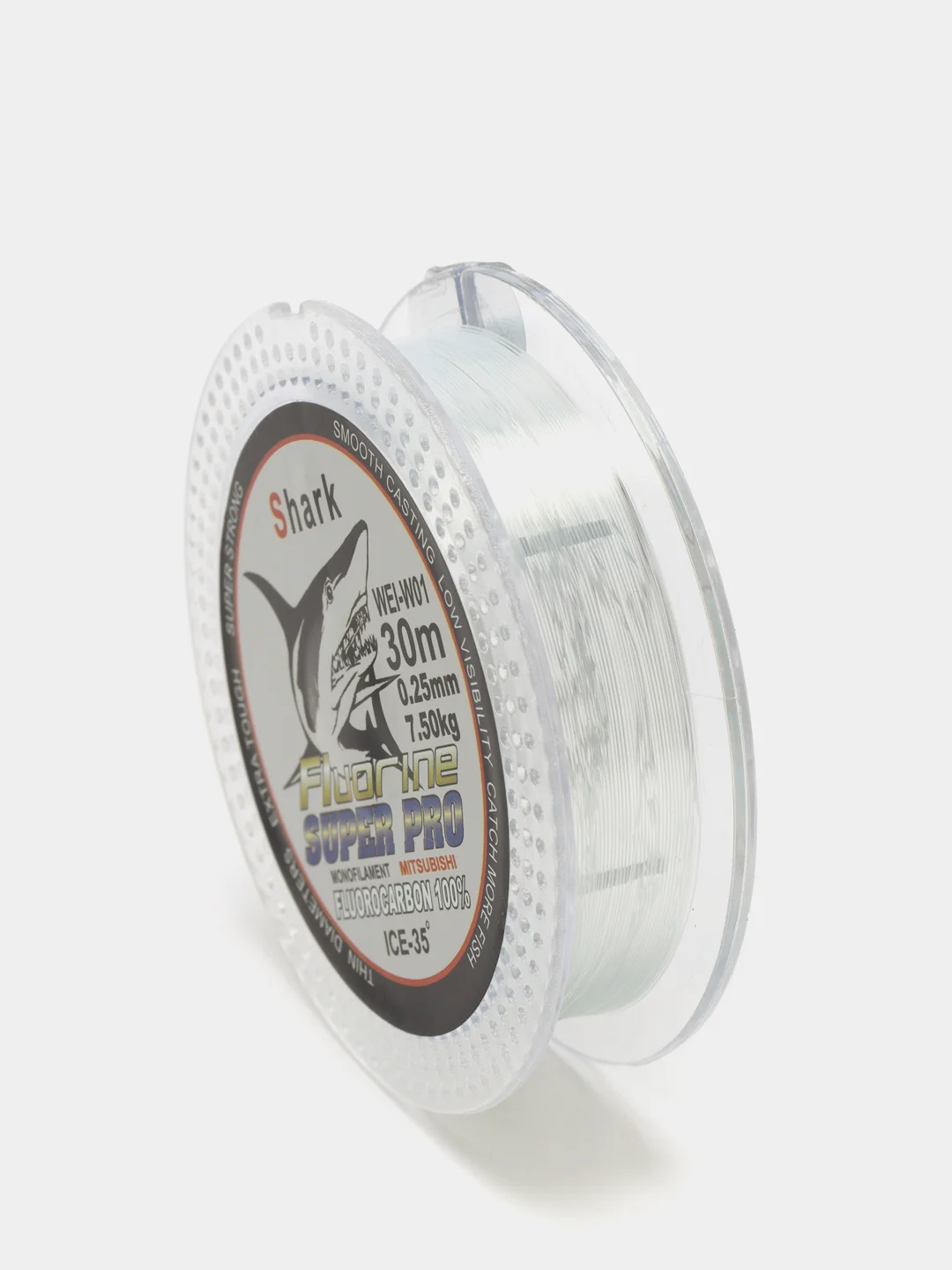Леска зимняя Shark Fluorine Super Pro, 30 м