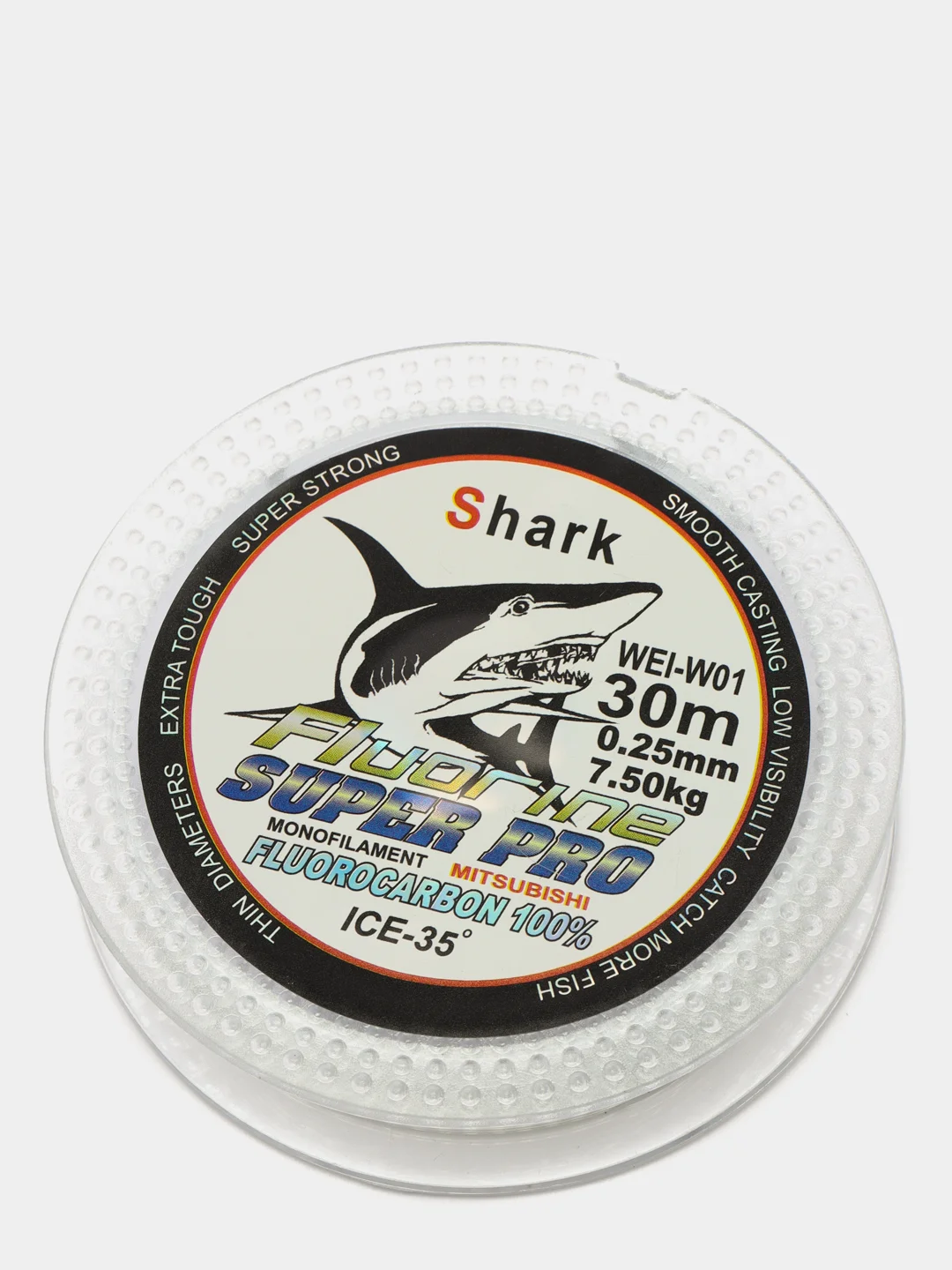 Леска зимняя Shark Fluorine Super Pro, 30 м