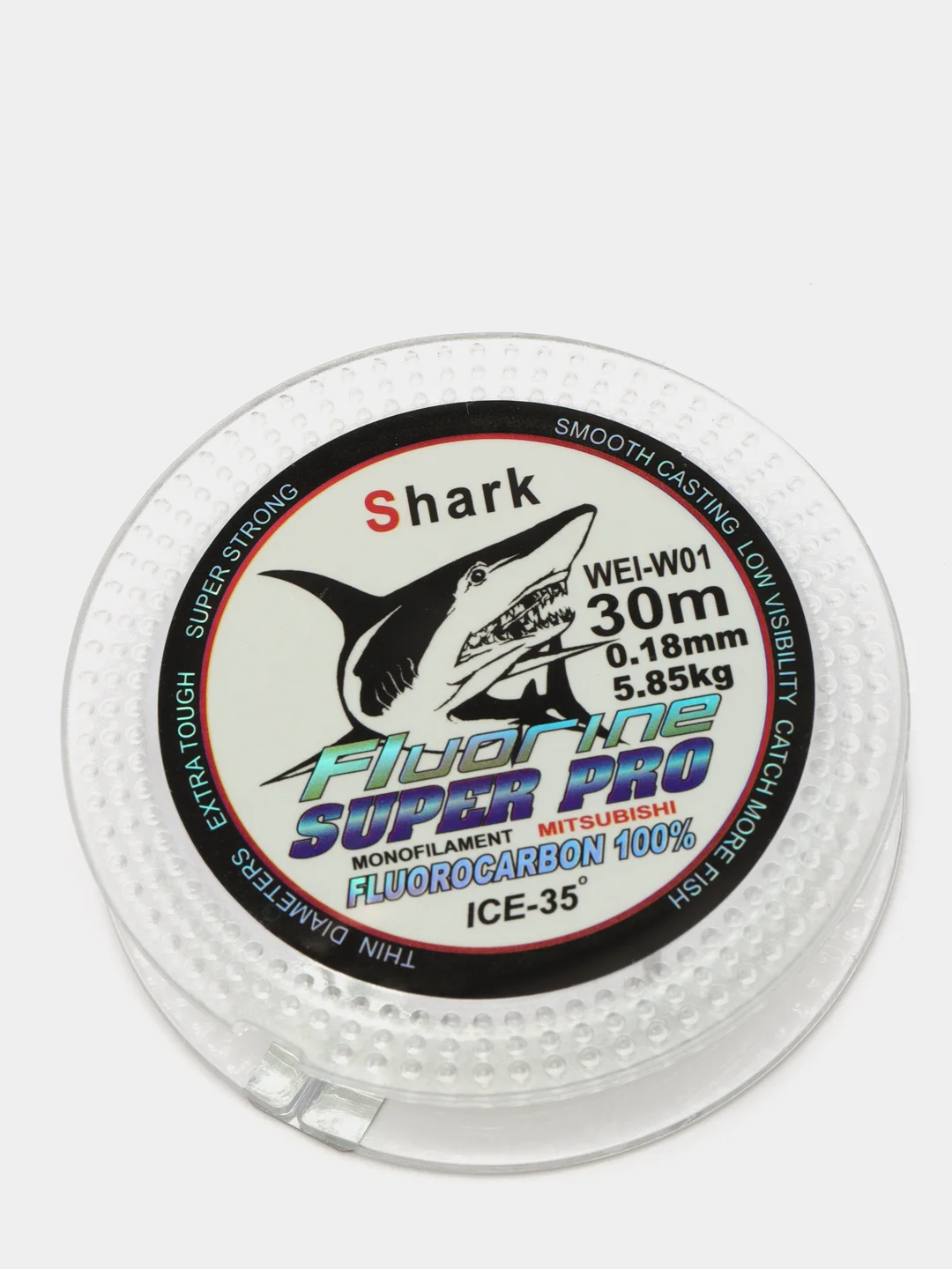 Леска зимняя Shark Fluorine Super Pro, 30 м