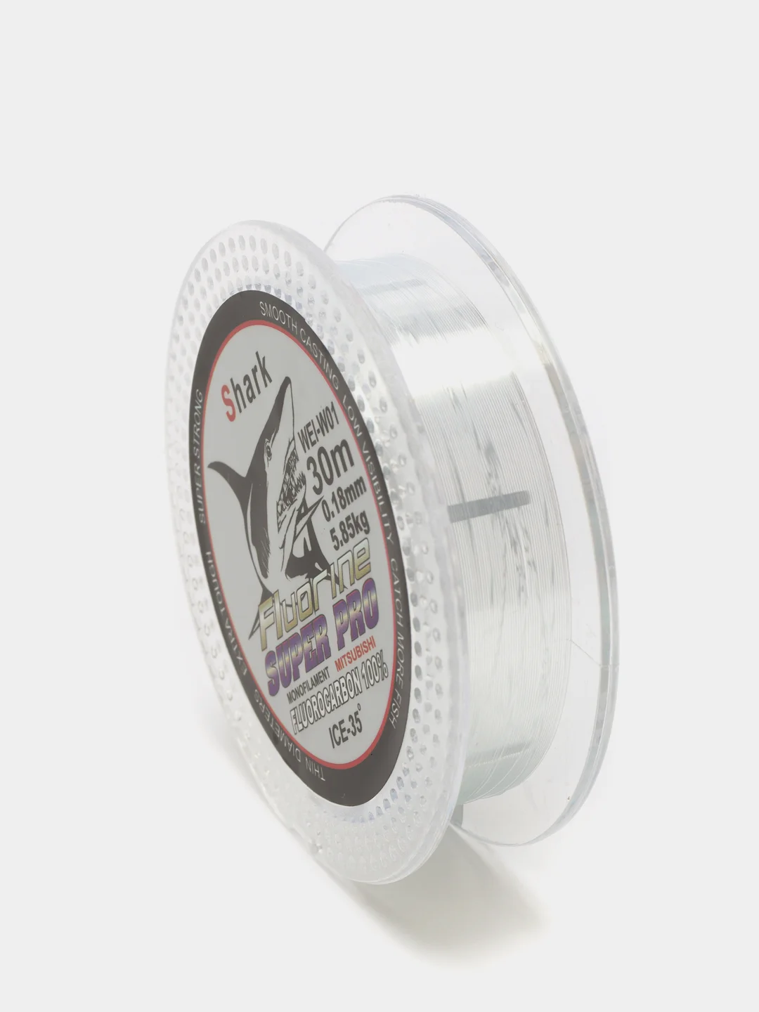 Леска зимняя Shark Fluorine Super Pro, 30 м