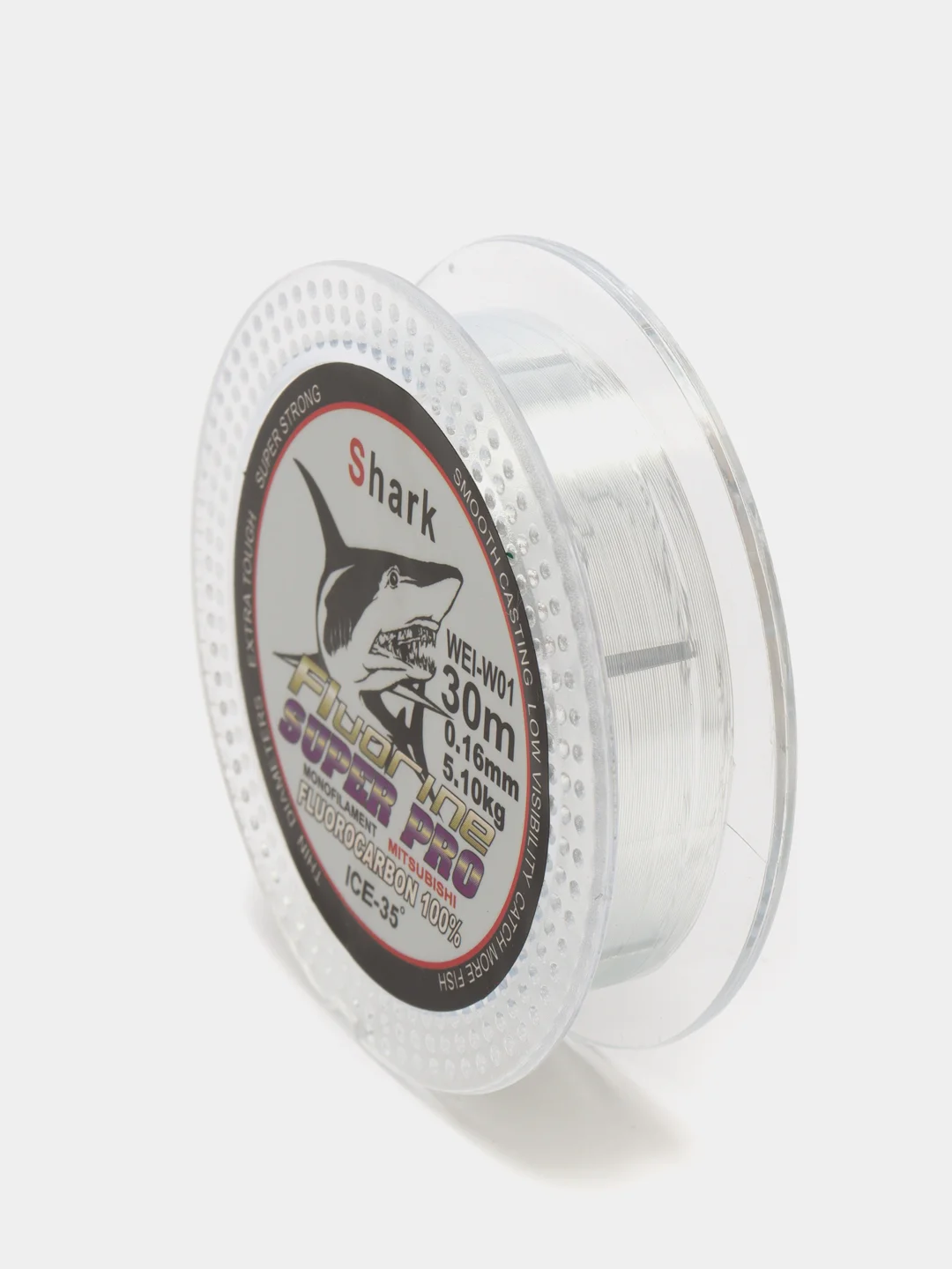 Леска зимняя Shark Fluorine Super Pro, 30 м