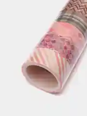 Клейкие WASHI-ленты для декора "Оттенки розового", 15 мм х 3 м, 7 шт