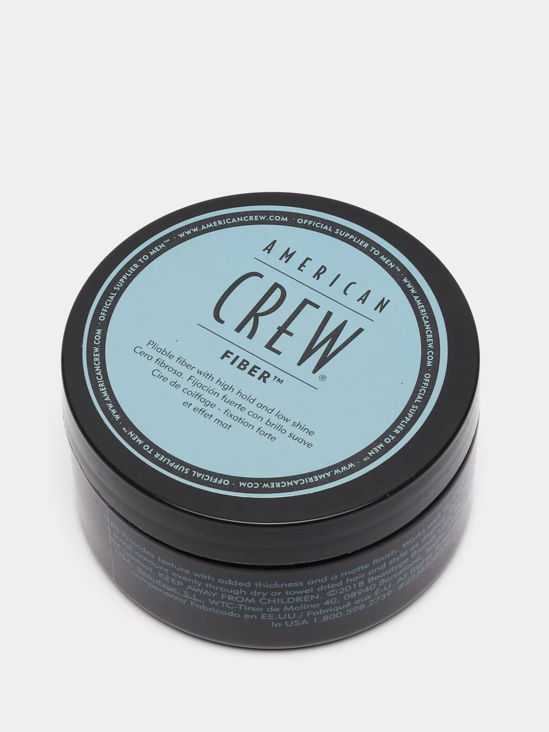 Паста для укладки с сильной фиксацией American Crew FIBER, с низким уровнем блеска, 85 г