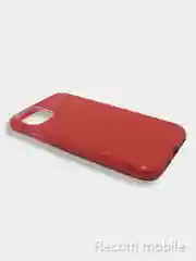 Красный чехол блестящий для iPhone 11, накладка c блёстками Айфон 11